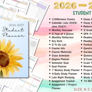 2026-2027 Student Planner