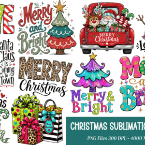 Christmas Sublimation Designs