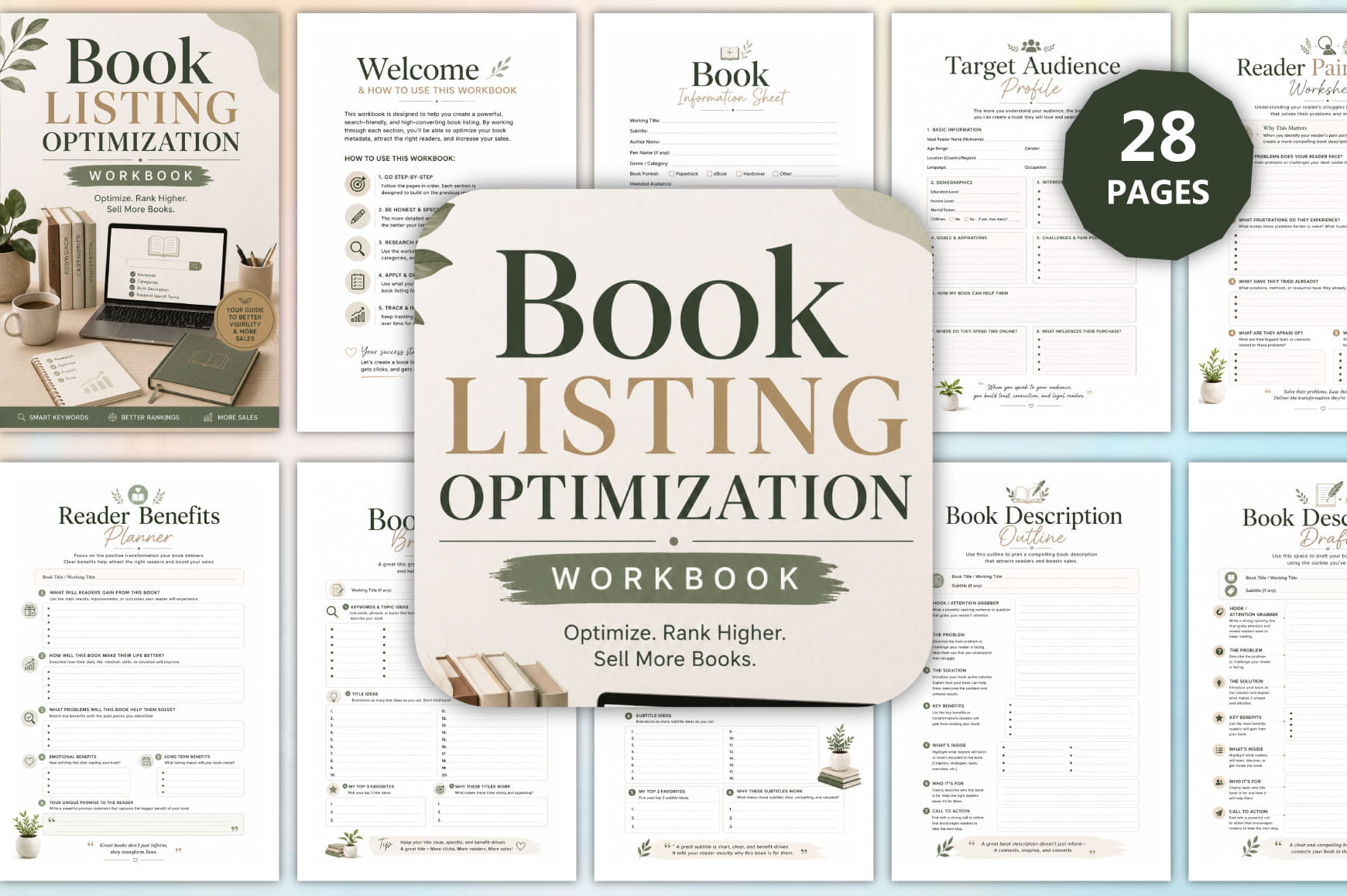 Book Listing Optimization Workbook