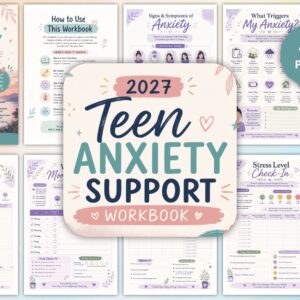 2027 Teen Anxiety Support Workbook