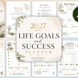 2027 Life Goals and Success Planner