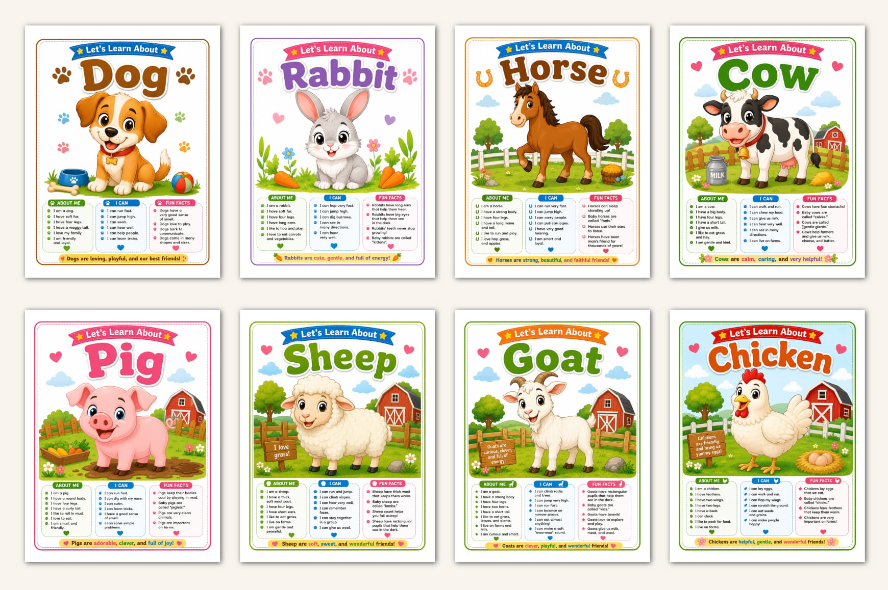Animal Flash Cards - Image 2