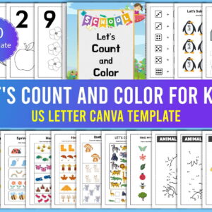 Count and Color Math Worksheet