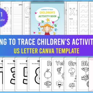 preschool Learning to Trace Children's Activity Book