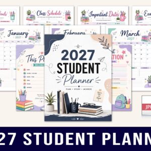 2027 Student Planner