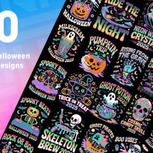 20 halloween 2025 shirt designs