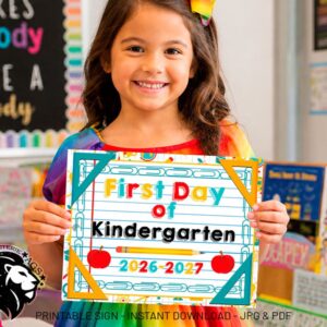 Printable School Sign Template