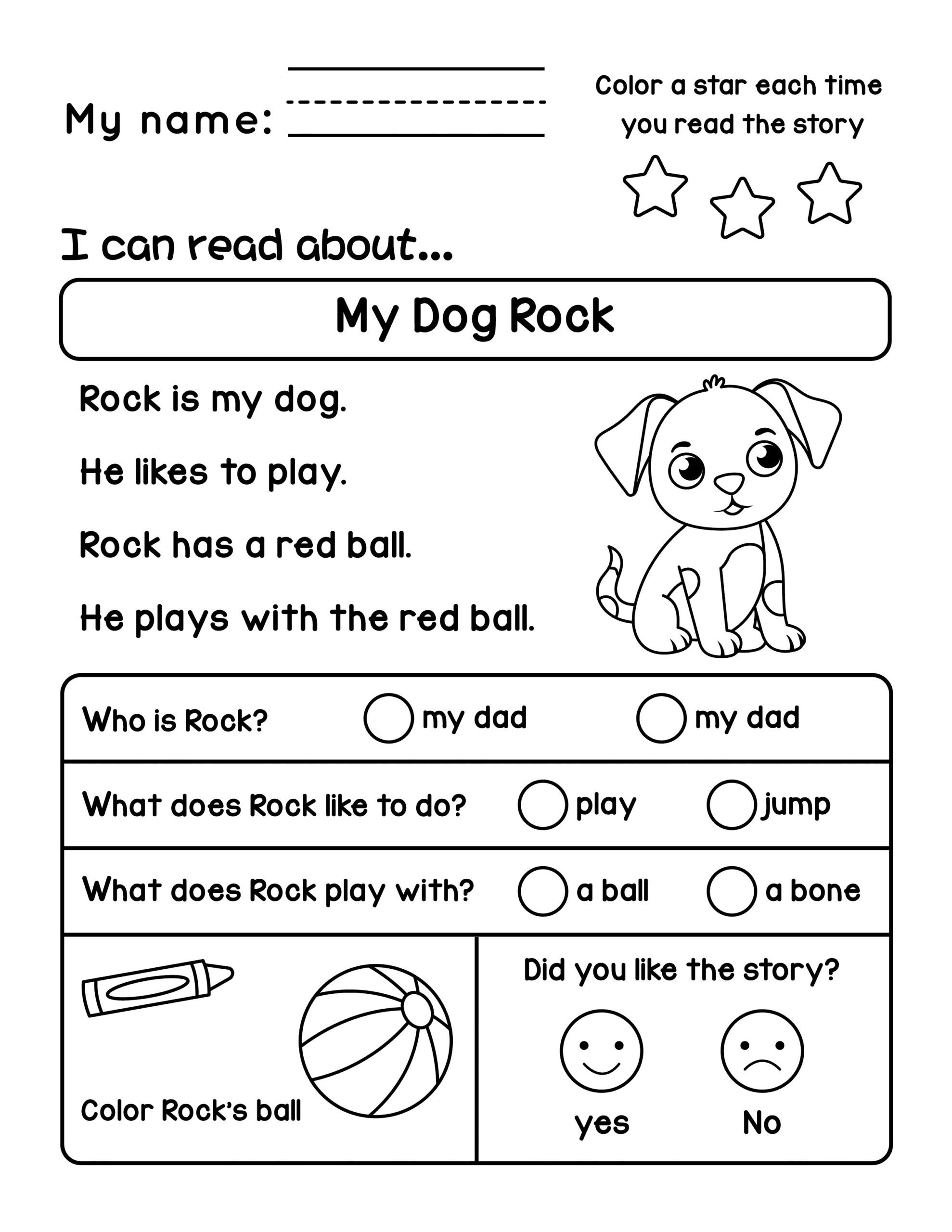 Early Literacy Worksheet Bundle - Image 2