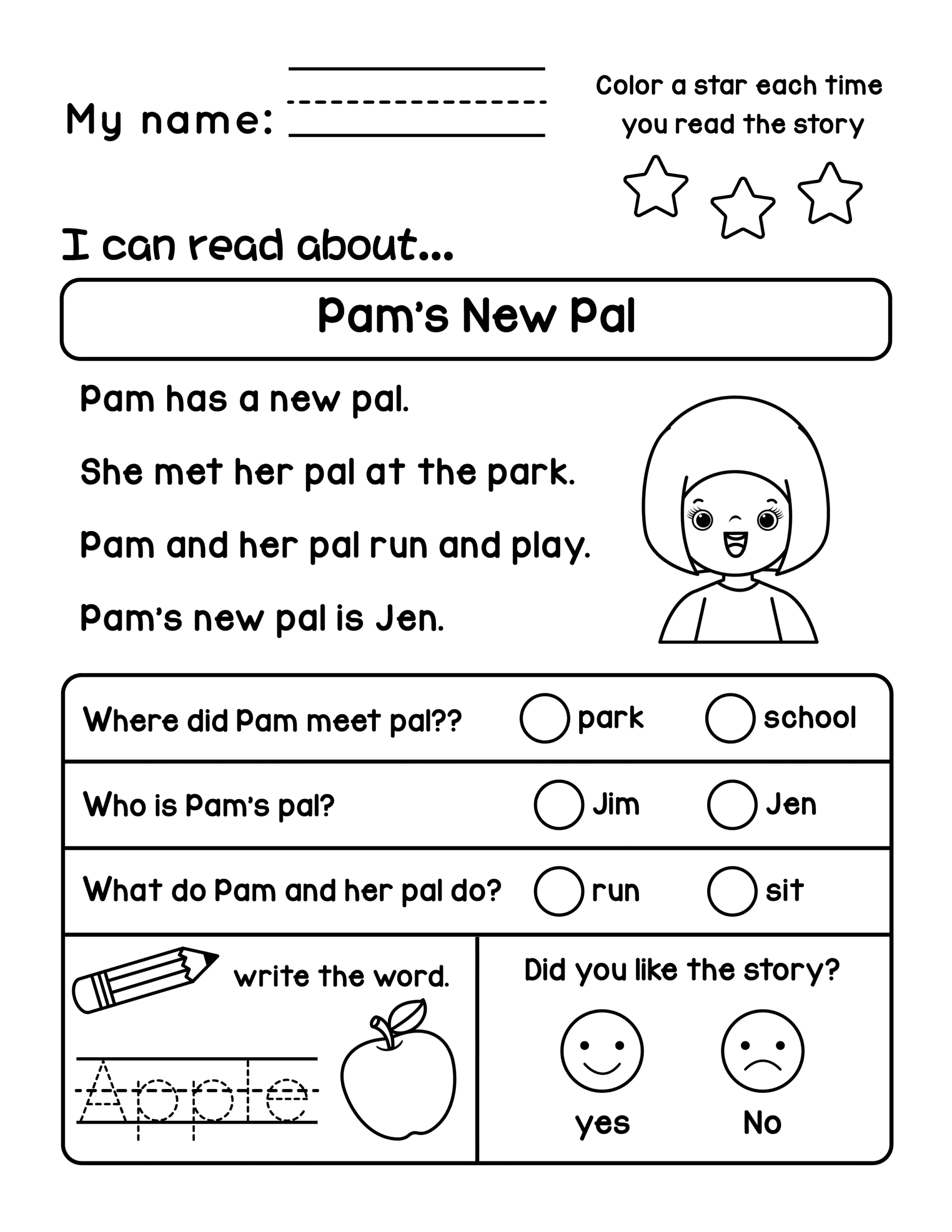 Early Literacy Worksheet Bundle - Image 3