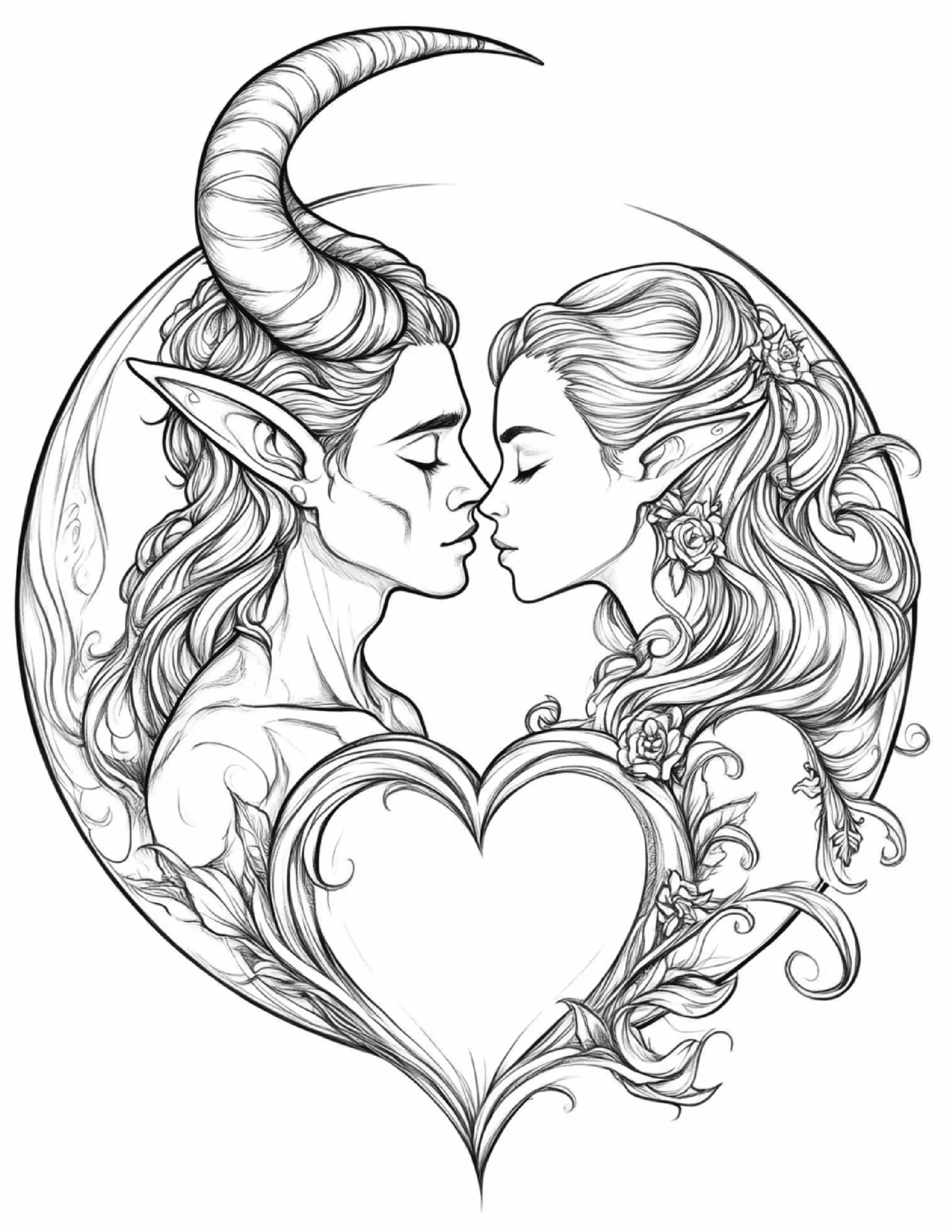 Creepy Coloring Pages for Adults - Image 3