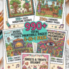 Mega Coloring Pages Bundle, 990+ Printable Fantasy
