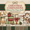Storybook Holiday Pet Illustrations