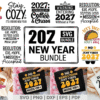 2027 New Year SVG Bundle